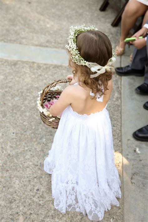 Flower Crown Wedding Hairstyles for Brides and Flower Girls