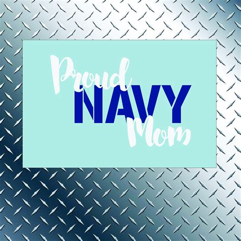 Military Mom Decal Proud Army Mom Decal Proud Navy Mom Etsy