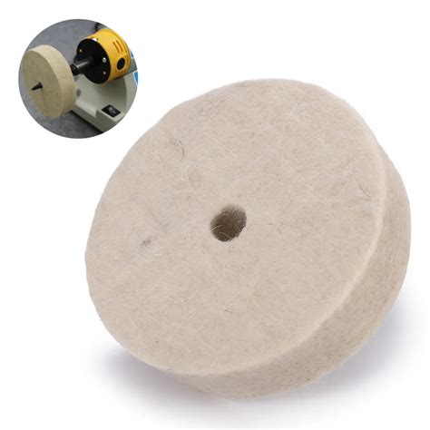 Inch Wool Felt Polishing Wheel Wool Buffing Pad For Wood Metal