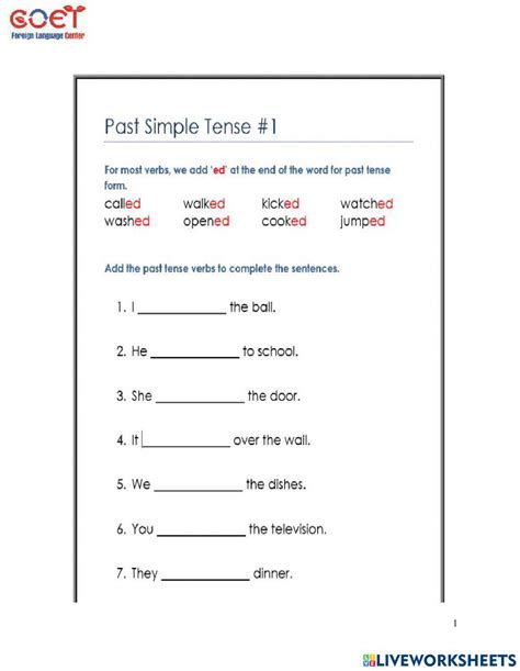 Movers Practice Test 1 Interactive Worksheet Live Worksheets