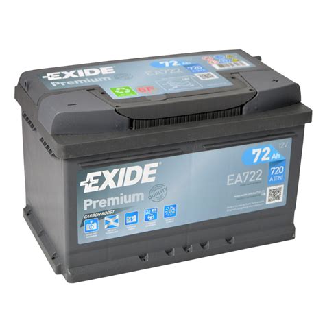 Autobaterie EXIDE Premium 72Ah 12V EA722 Obchodiště cz