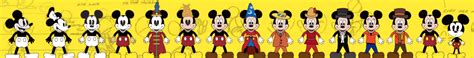 Mickey Mouse Through The Years