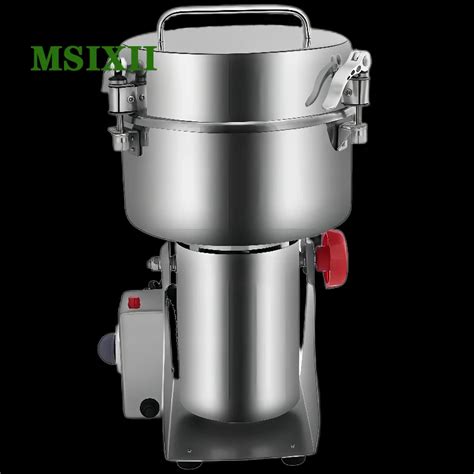 Msixii G Swing Type Electric Grains Herbal Powder Miller High Speed