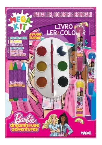 Livro Mega Kit Barbie Dreamhouse Adventures Ciranda Cultural