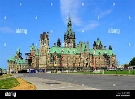 West Block Parliament Building Ottawa Ontario Canada National Capital