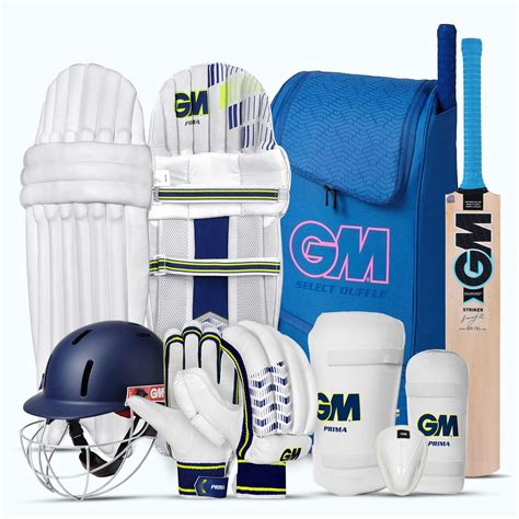 Premium Kashmir Willow Cricket Kit - GM Cricket