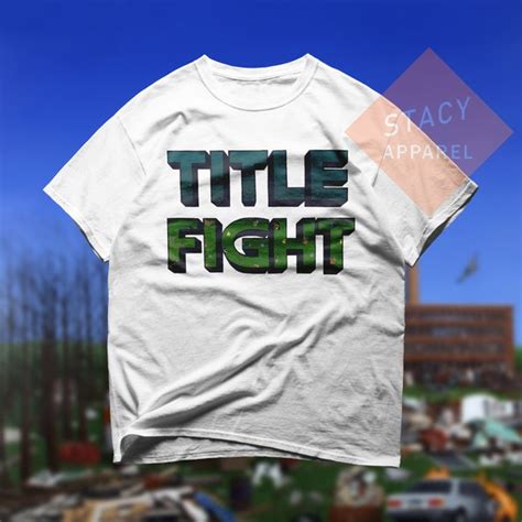 Title Fight Floral Green