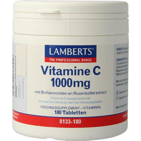 Lamberts Vitamine C Mg Bioflavonoiden Tabletten