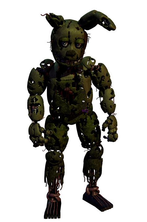 Springtrap Render by AbyssalCross on DeviantArt