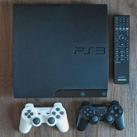 Sony Playstation Ps Slim Cech A Gb R Black Plus Freebies