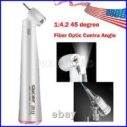 Dental Increase Degree Fiber Optic Contra Angle Surgical