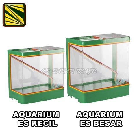 Jual Aquarium Es Kelapa Acrylic Es Buah Gayung Kotak Akrilik Es