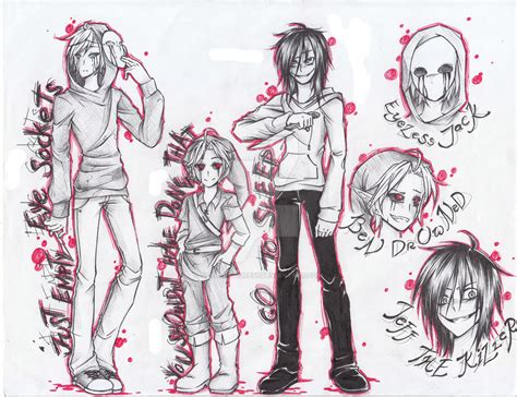 Creepypasta Fan Art By Scarlettigress On Deviantart