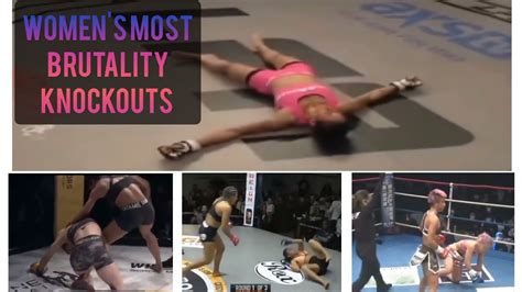 Top 50 Women S Most Brutal Knockouts Scariest Knockout Youtube