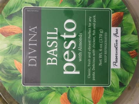 Basil Pesto Nutrition Facts Eat This Much