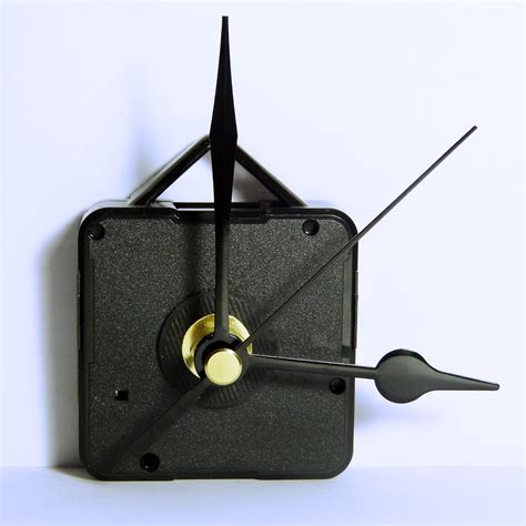 New Replacement Quartz Ticking Clock Movement Mechanism With Black