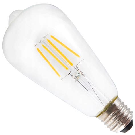 ŻarÓwka Led Filament Ozdobna 6w 60w St64 E27 Edison Vintage Retro