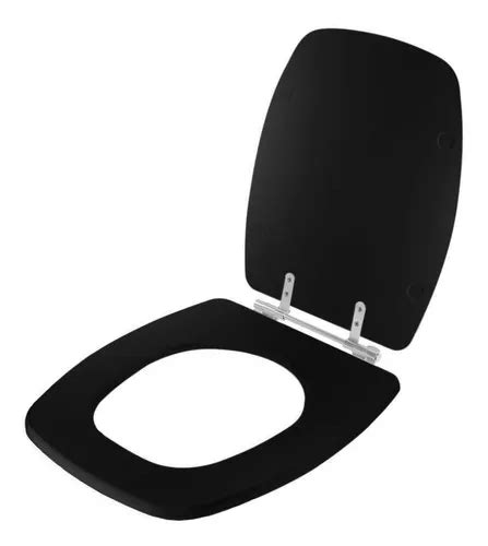 Asiento De Inodoro Negro Stylus Para Vajilla Celite MercadoLibre