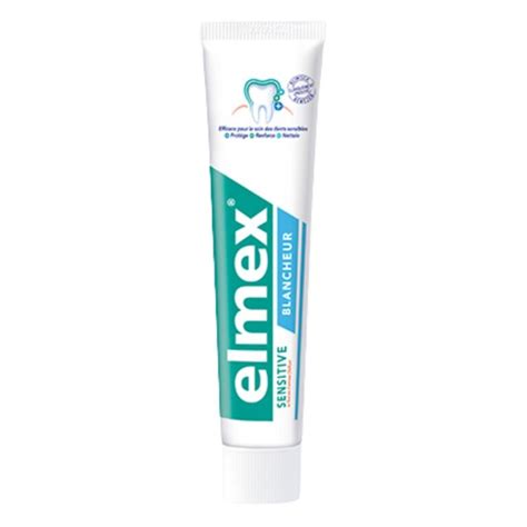 Elmex Sensitive Dentifrice Blancheur Ml Maroc Parachezvous Ma