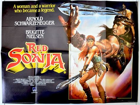 Red Sonja 1985 Movie Posters Red Sonja Movie Cinema Posters