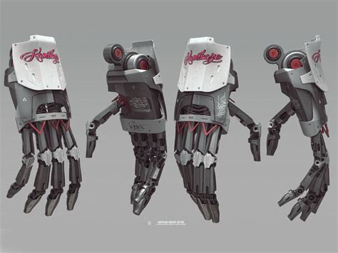 Mecha Hand 03 By Hristian Ivanov Shyne On Dribbble