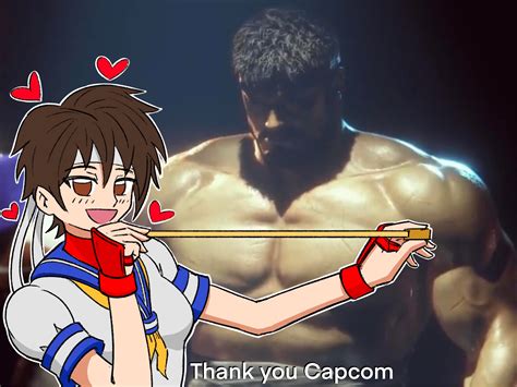 Sakura is very happy about Street Fighter 6 Ryu (DevGGST) : StreetFighter