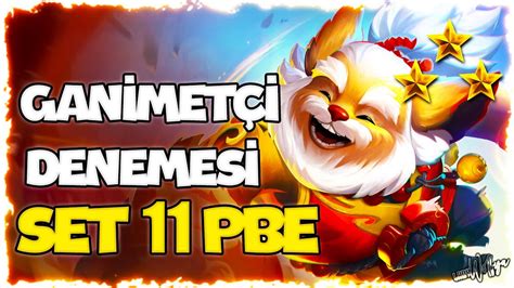 SET 11 PBE GANİMETÇİ BAŞLAYIP İLK BİRİNCİLİĞİMİ ALDIM LADYWOLFYA TFT