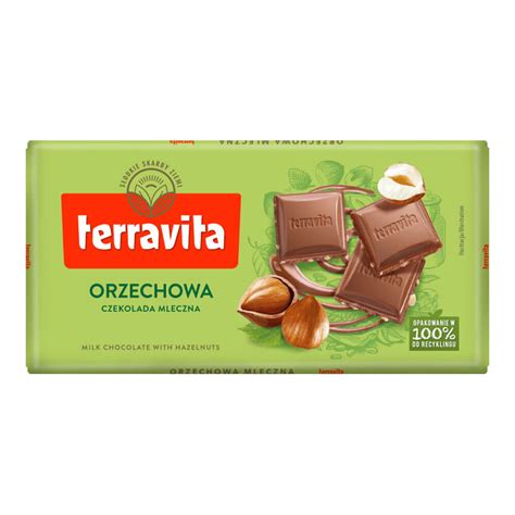 Terravita Milk Chocolate With Hazelnuts Groceries Plus Limited