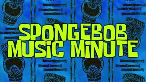 Spongebob Music Minute Dramatic Impacts Episode 51 Youtube