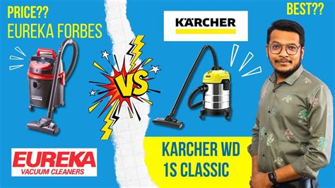 Best Vacuum Cleaner For Home 🔥 Karcher Wd1s Classic Vs Eureka Forbes