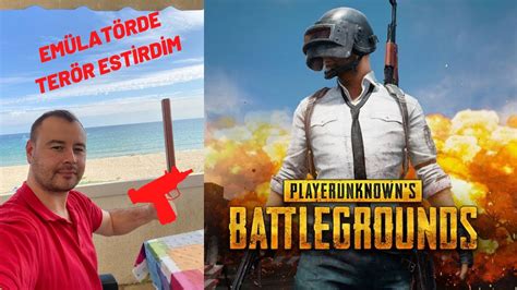 İLK DEFA PUBG MOBİLE EMÜLATÖR OYNADIM YouTube