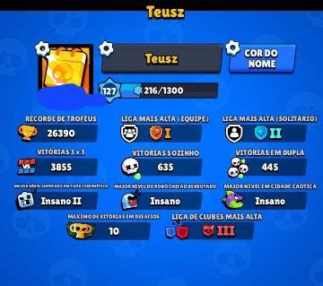 Conta de Brawl Stars 26k de troféus Brawl Stars GGMAX