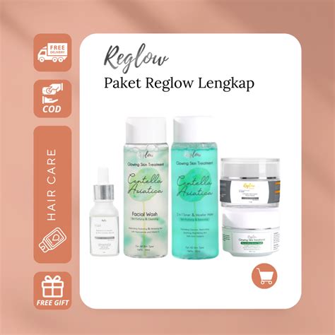 Jual Reglow Series Glowing Skin Treatment Original Bpom Re Glow L