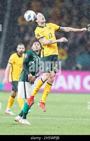 Jackson Irvine Of Australia During The Qatar World Cup Match