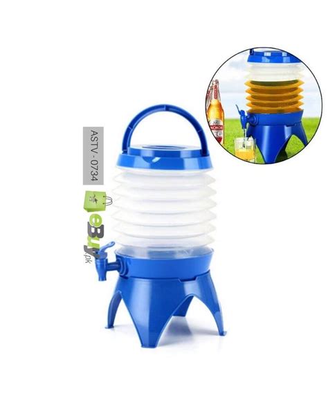 Buy Foldable Water Bottle Dispenser With Stand Online In eBuy.pk