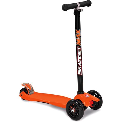 Patinete Skatenet Max - Patinete Skatenet Max - Laranja - MP Brinquedos