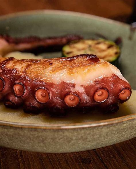 Pulpo A La Brasa Parmentier De Patata Y Calabac N Oh Blog