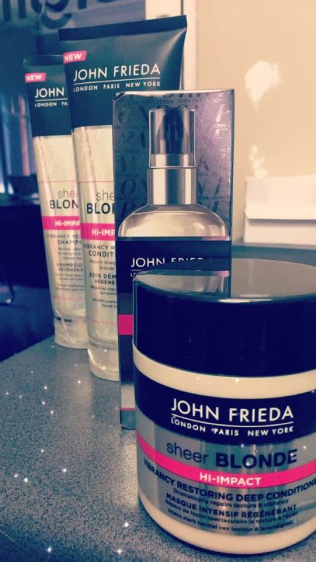 John Frieda Sheer Blonde Hi Impact Vibrancy Restoring Colour