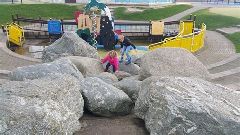 Play Boulders At Ayr Beach Natural Play Playground Ced Stone