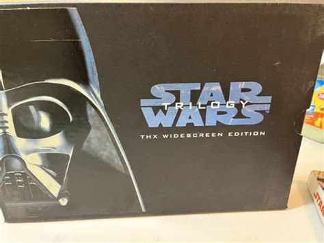 STAR WARS TRILOGY VHS Video Tape Box Set THX Widescreen Edition 1995