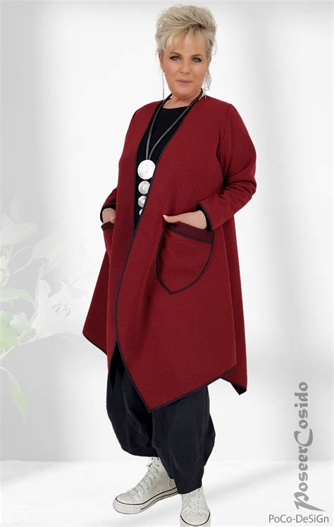 Greta Chasuble Jacke Rot