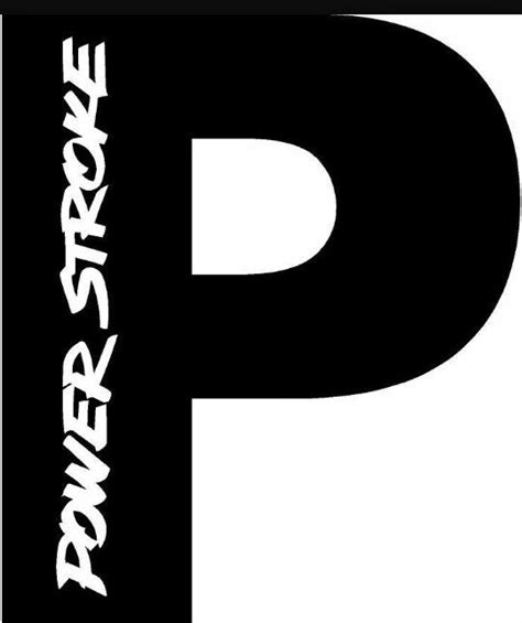 Powerstroke Diesel Emblem