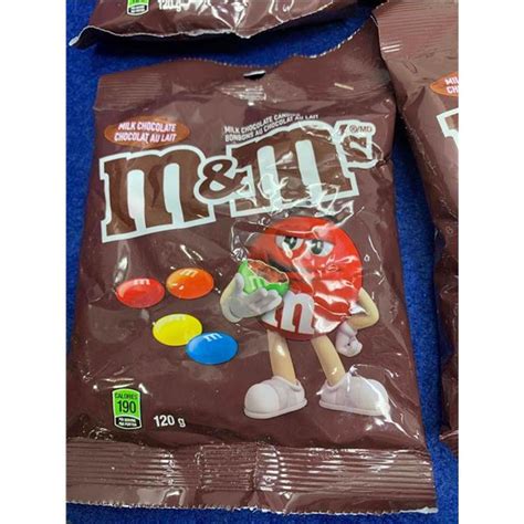 Milk Chocolate M&M's Candy (6 x 120g)