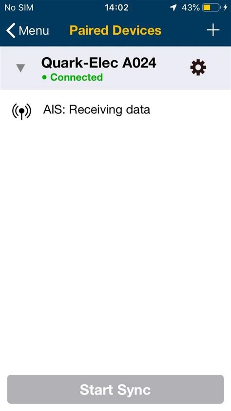 Displaying AIS Targets In Navionics On IPhone IPad Quark Elec NMEA