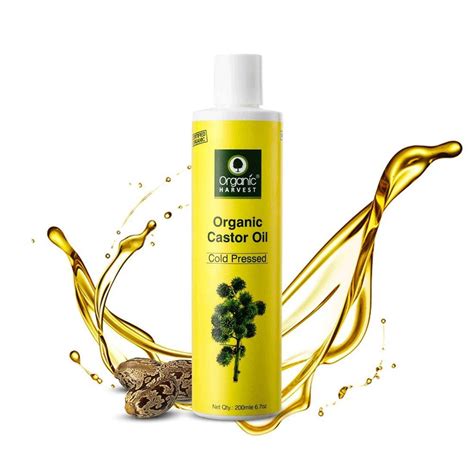 Organic Harvest Organic Castor Oil 200 ML - Zora Cosmetic