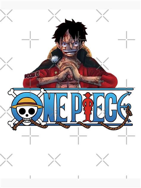 "one piece LUFFY Gum Gum no Gear 4 Luffy" Poster for Sale by ...