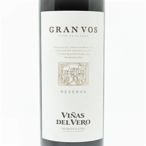 VINO GRAN VOS DE VIÑAS DEL VERO Aragonia