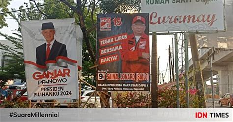 Belum Kampanye Sudah Marak Baliho Caleg Di Makassar