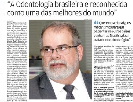 A Odontologia brasileira é reconhecida como uma das melhores do mundo