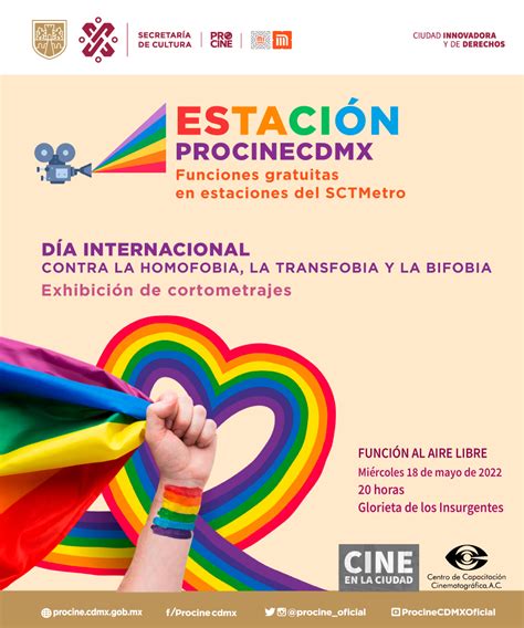 Estaci N Procinecdmx Celebra El D A Internacional Contra La Homofobia